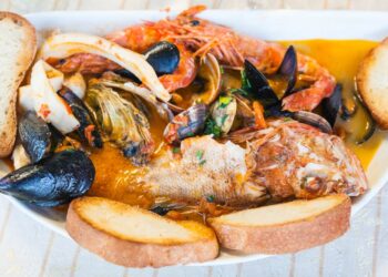 Zuppa di pesce alla Catanese